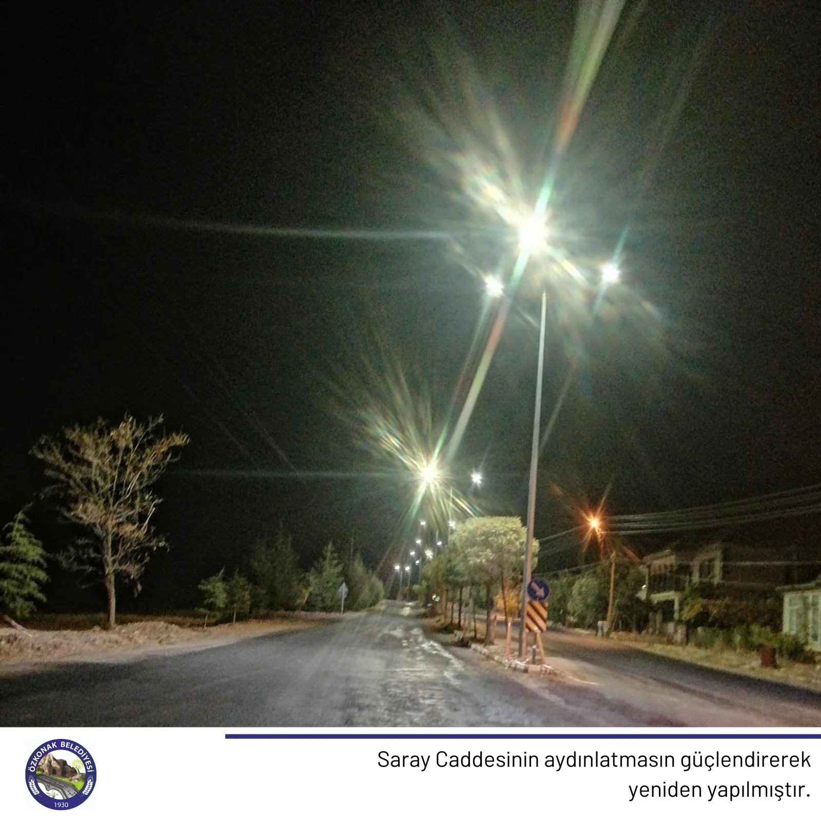 Saray Caddesinin Aydınlatması